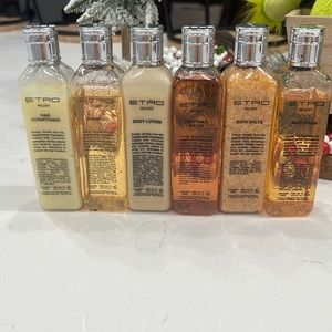 ETRO Relent bath products. Larger size, 5.07 Oz / 150mL for each bottle. One s